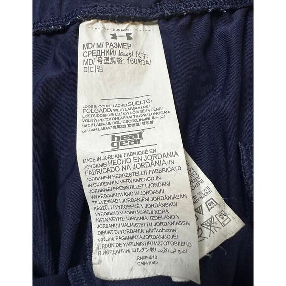 Under Armour Women's Navy‎ Blue Jogger Capri Pants with Drawstring Medium - Picture 4 of 5